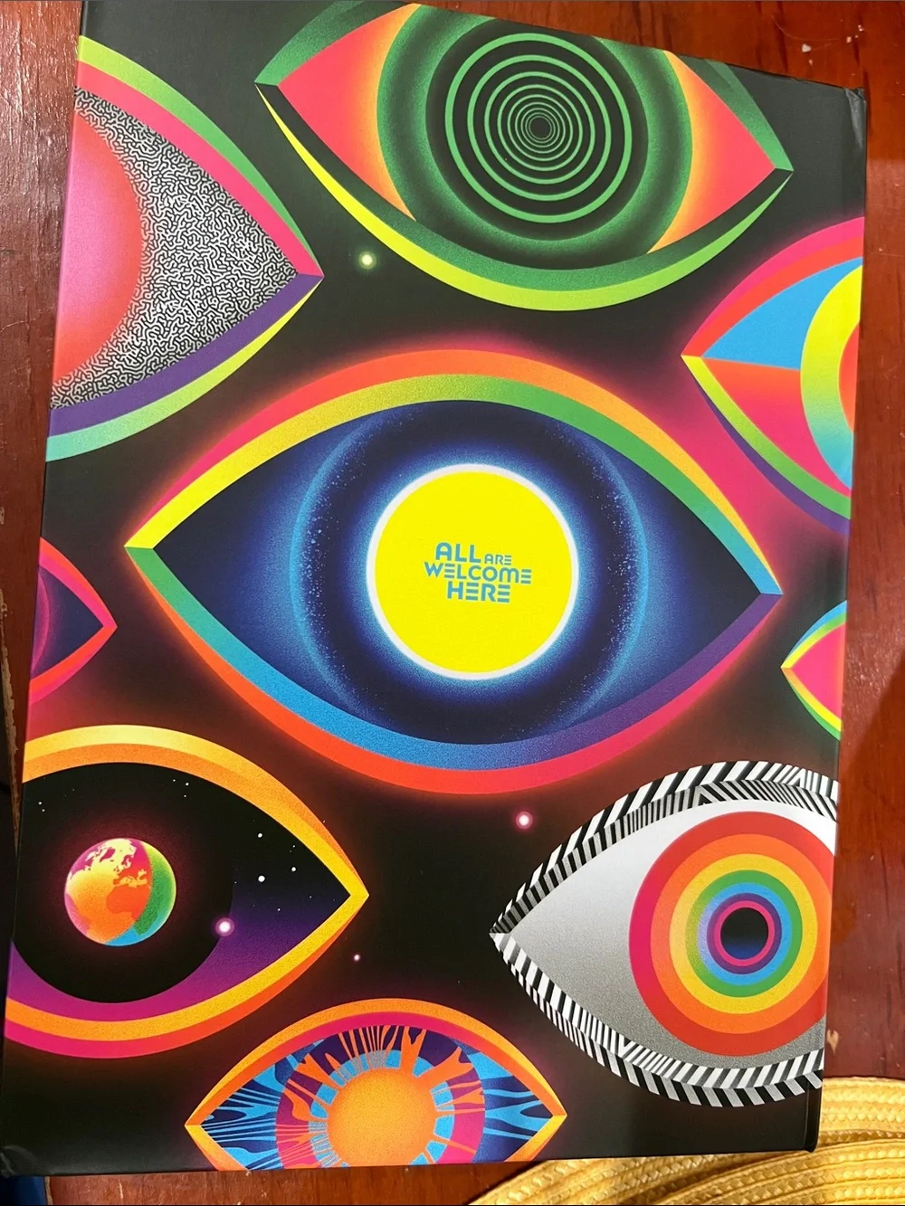 EDC Las Vegas 2023 box include box, stickers, keychain, patches and etc